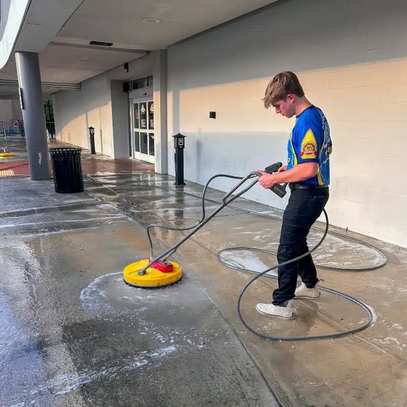 Commercial Pressure Washing in Ada example 1