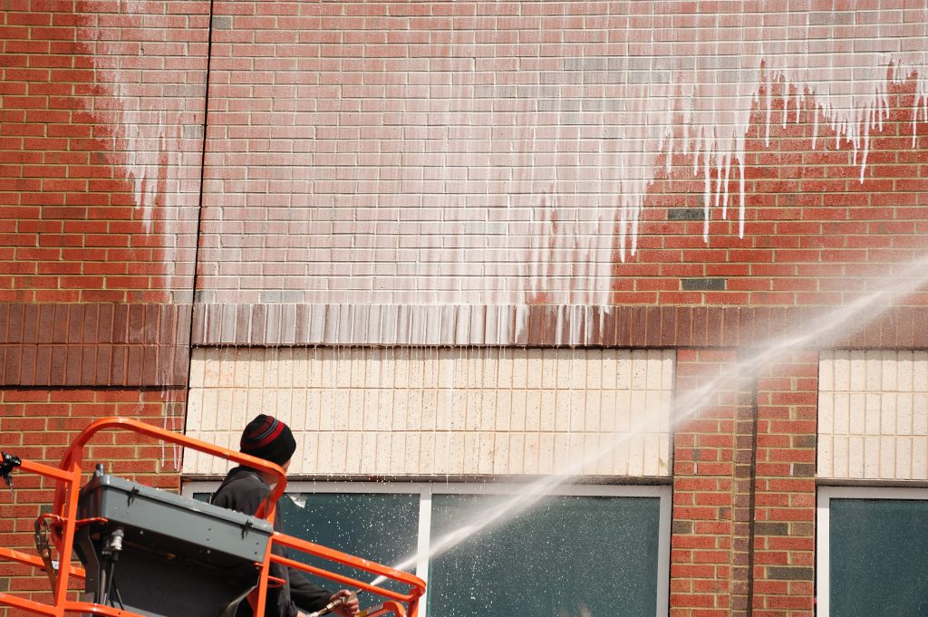 Commercial Pressure Washing in Ada example 2