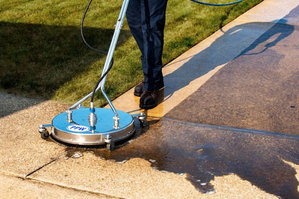 Concrete Pressure Washing in Ada example 6